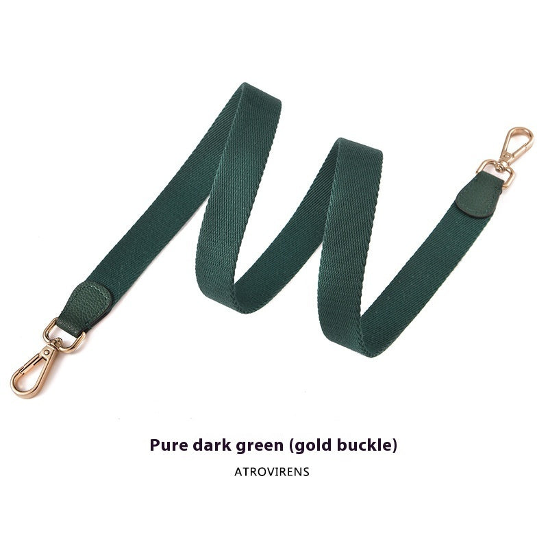 Canvas Broadband Solid Color Backpack Shoulder Strap Canvas Broadband Solid Color Backpack Shoulder Strap